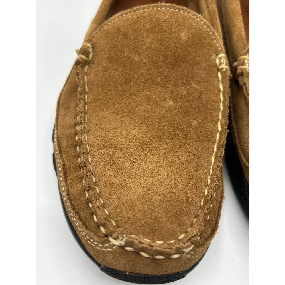 Allen Edmonds Boulder Brown Suede Loafers Men's Size 7